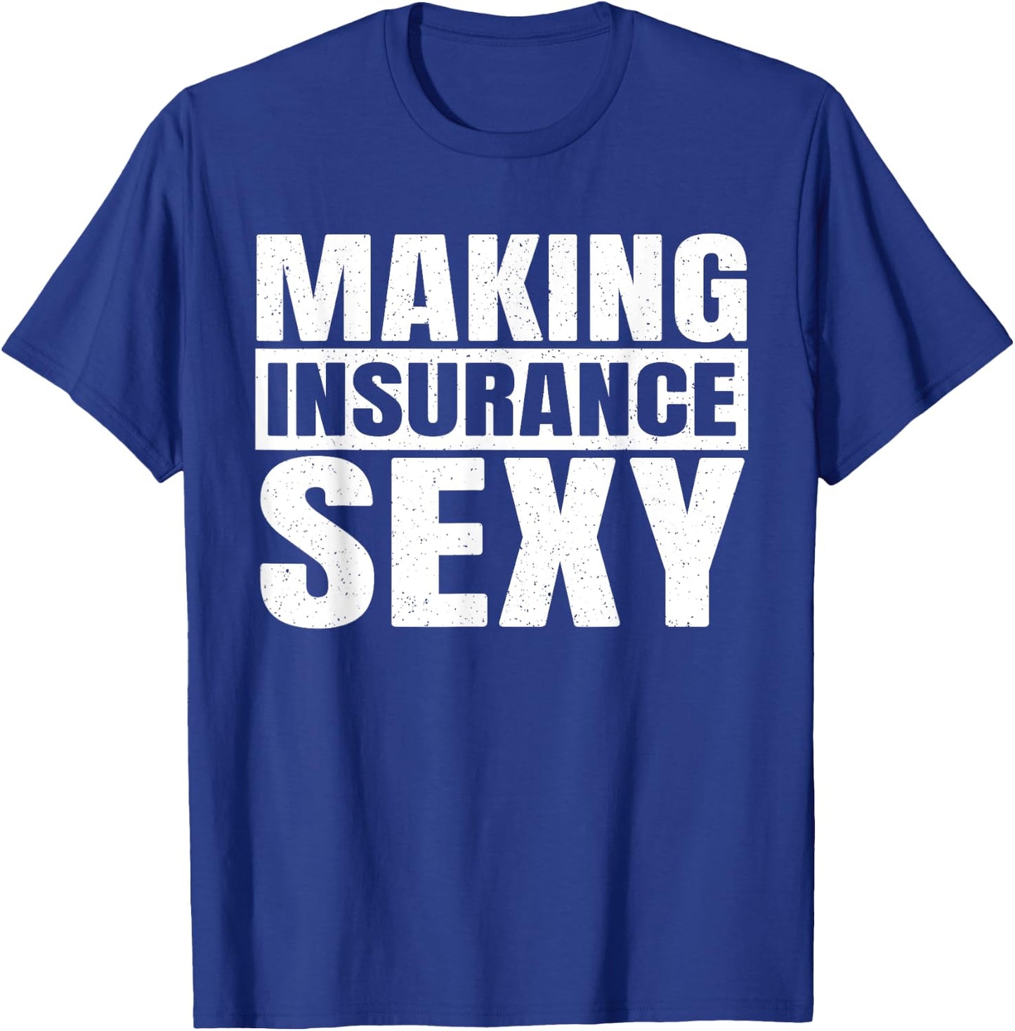 Funny Insurance Agent Art Women Insurance Advisor T-Shirt - T-Shirt | Royal