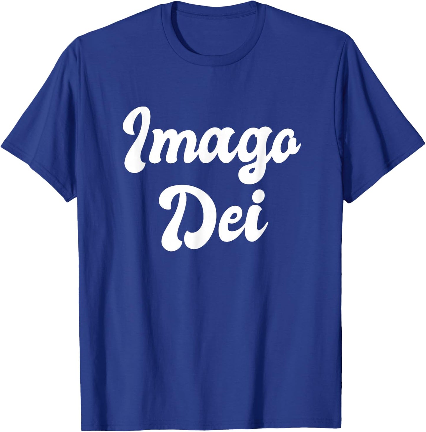 Imago Dei Image Of God Creation Scripture Genesis Theology T-Shirt - T-Shirt | Royal