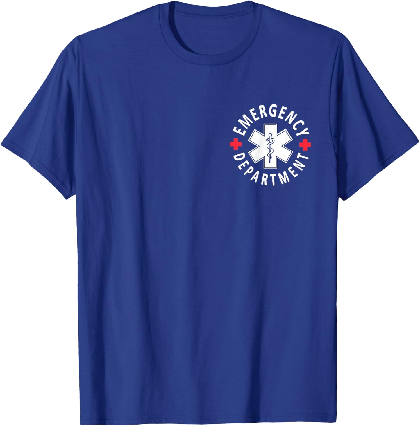 Emergency Department Emergency Room Healthcare Nursing Nurse T-Shirt - T-Shirt | Royal