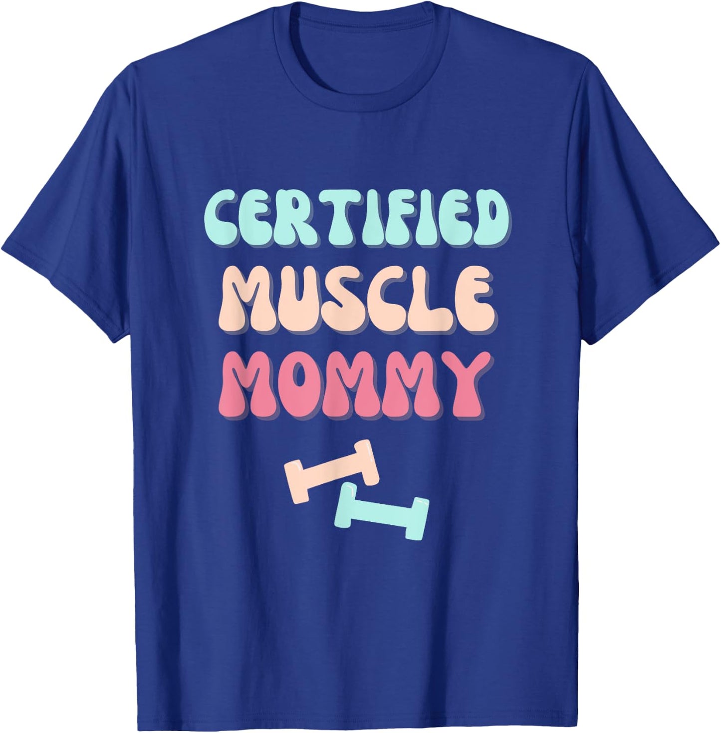 Groovy Certified Muscle Mommy Pump Cover für Damen T-Shirt - T-Shirt | Royal