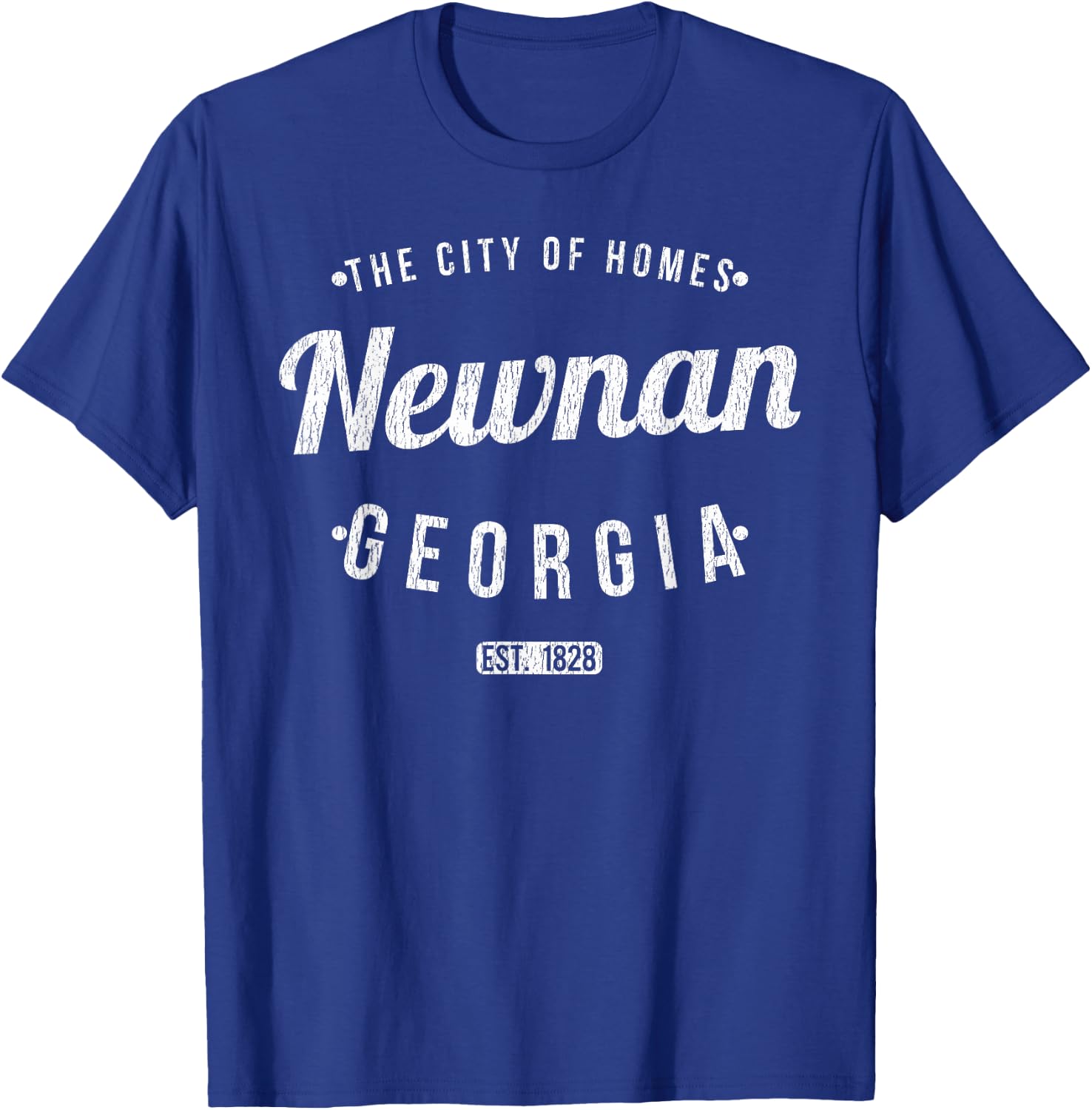 Newnan Georgia Retro Vintage Souvenir GA Newnan T-Shirt - T-Shirt | Royal