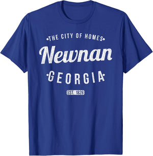 Newnan Georgia Retro Vintage Souvenir GA Newnan T-Shirt - T-Shirt | Royal
