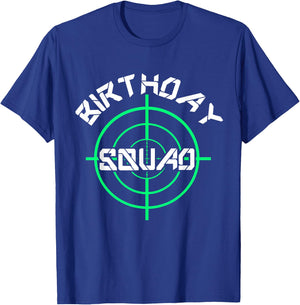 Laser Tag Birthday Squad Laser Tag Team Lasertag Game T-Shirt - T-Shirt | Royal