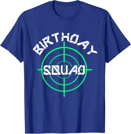Laser Tag Birthday Squad Laser Tag Team Lasertag Game T-Shirt - T-Shirt | Royal