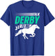 Talk Derby To Me Lover Riding Horse Rider Equestrian T-Shirt - T-Shirt | Royal