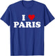 I Heart France City - I Love Paris T-Shirt - T-Shirt | Royal
