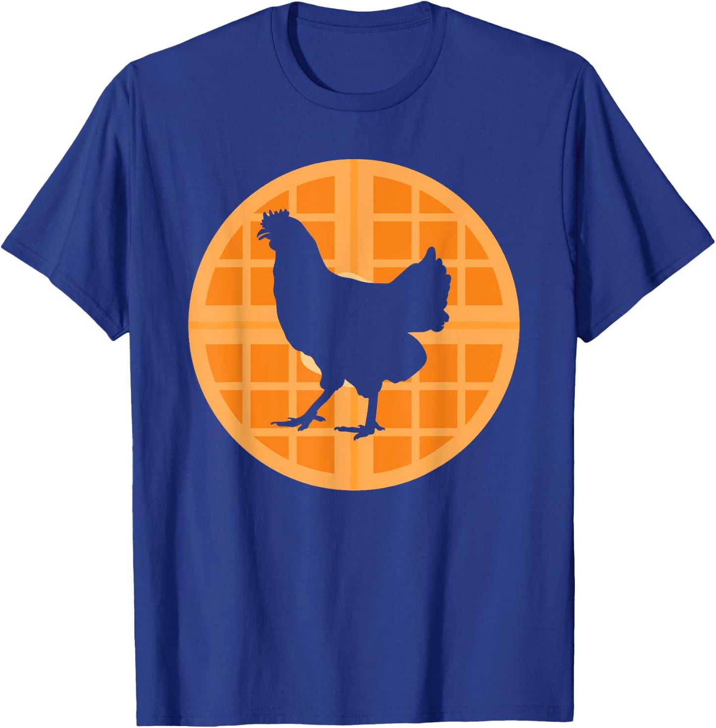Chicken Waffles Chicken & Waffle Lover T-Shirt - T-Shirt | Royal