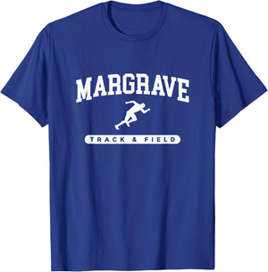 Margrave Track and Field Sports Running Half Marathon Runner T-Shirt - T-Shirt | Royal