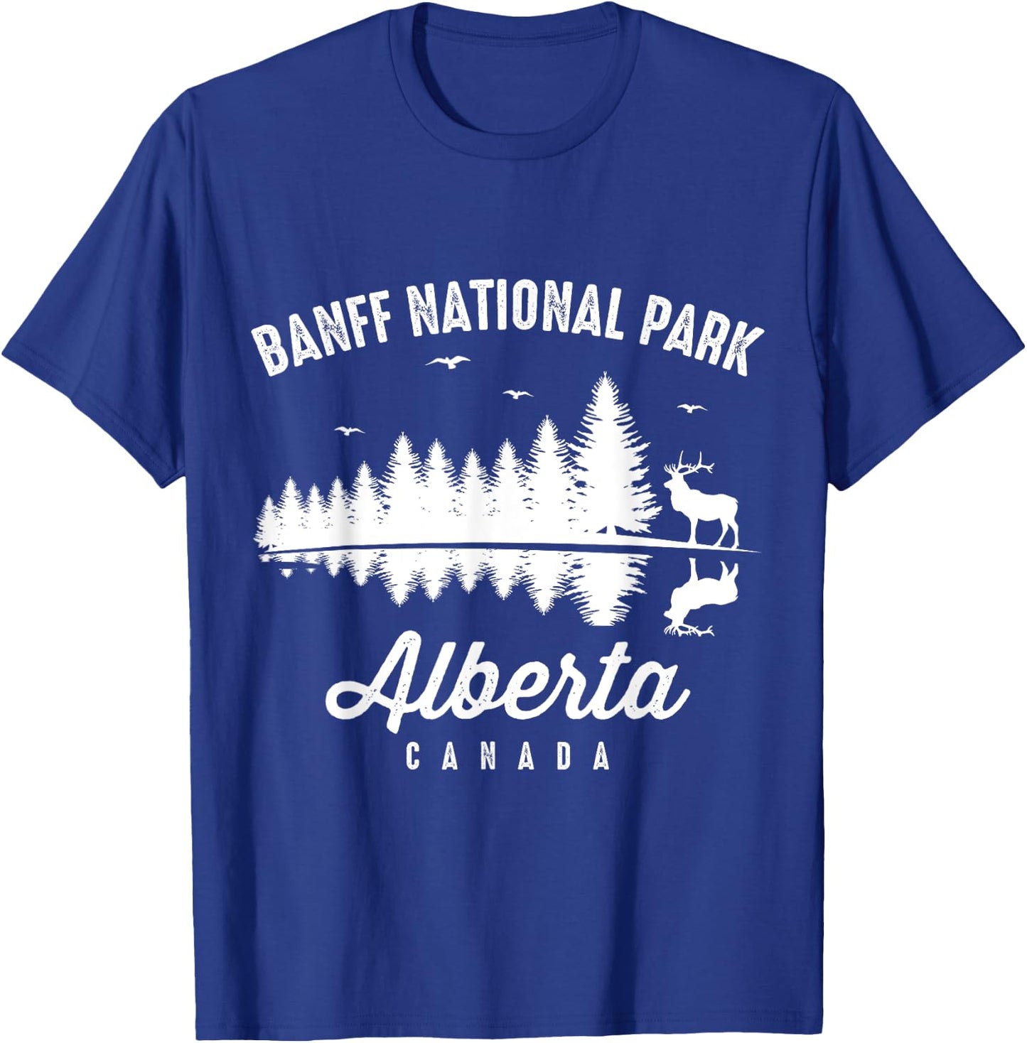 National Park Banff Canada Alberta Souvenir Hiking T-Shirt - T-Shirt | Royal