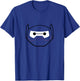 Kids Disney Big Hero 6 Baymax Big Face Armor Helmet Logo Youth T-Shirt - T-Shirt | Royal