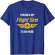 I Paused My Flight Simulator To Be Here Flightsim Pilot T-Shirt - T-Shirt | Royal