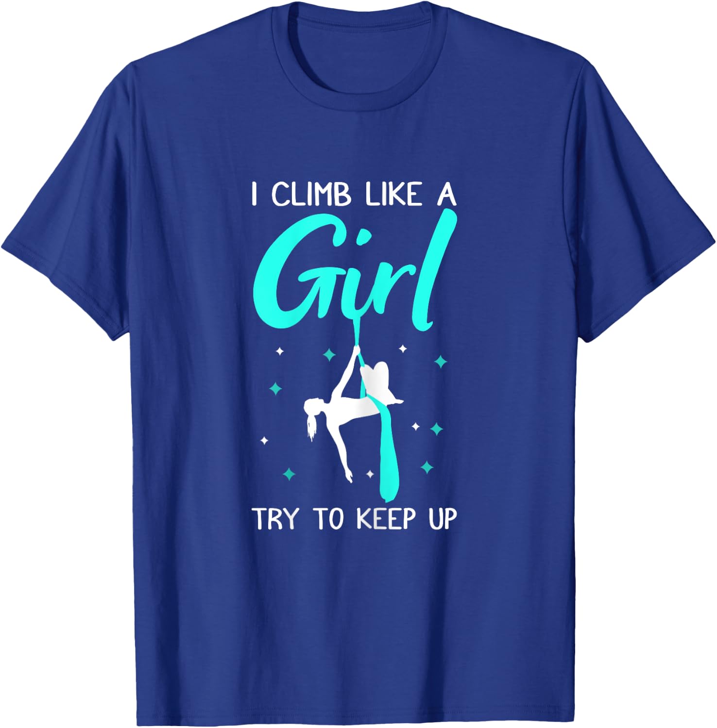 Aerialist Aerial Silk Acrobatics & Aerial Yoga T-Shirt - T-Shirt | Royal