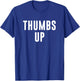 Thumbs Up T-Shirt - T-Shirt | Royal