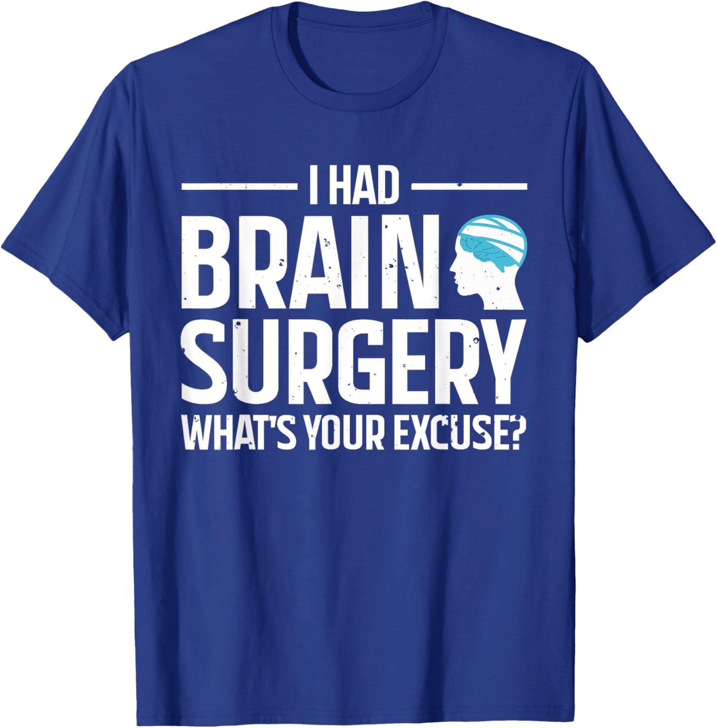 Cool Brain Surgery Women Kids Get Well Soon Recovery T-Shirt - T-Shirt | Royal