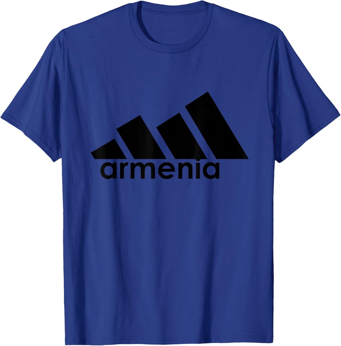 Armenian Pride Stylized Ararat Mountain Armenia Gear T-Shirt - T-Shirt | Royal