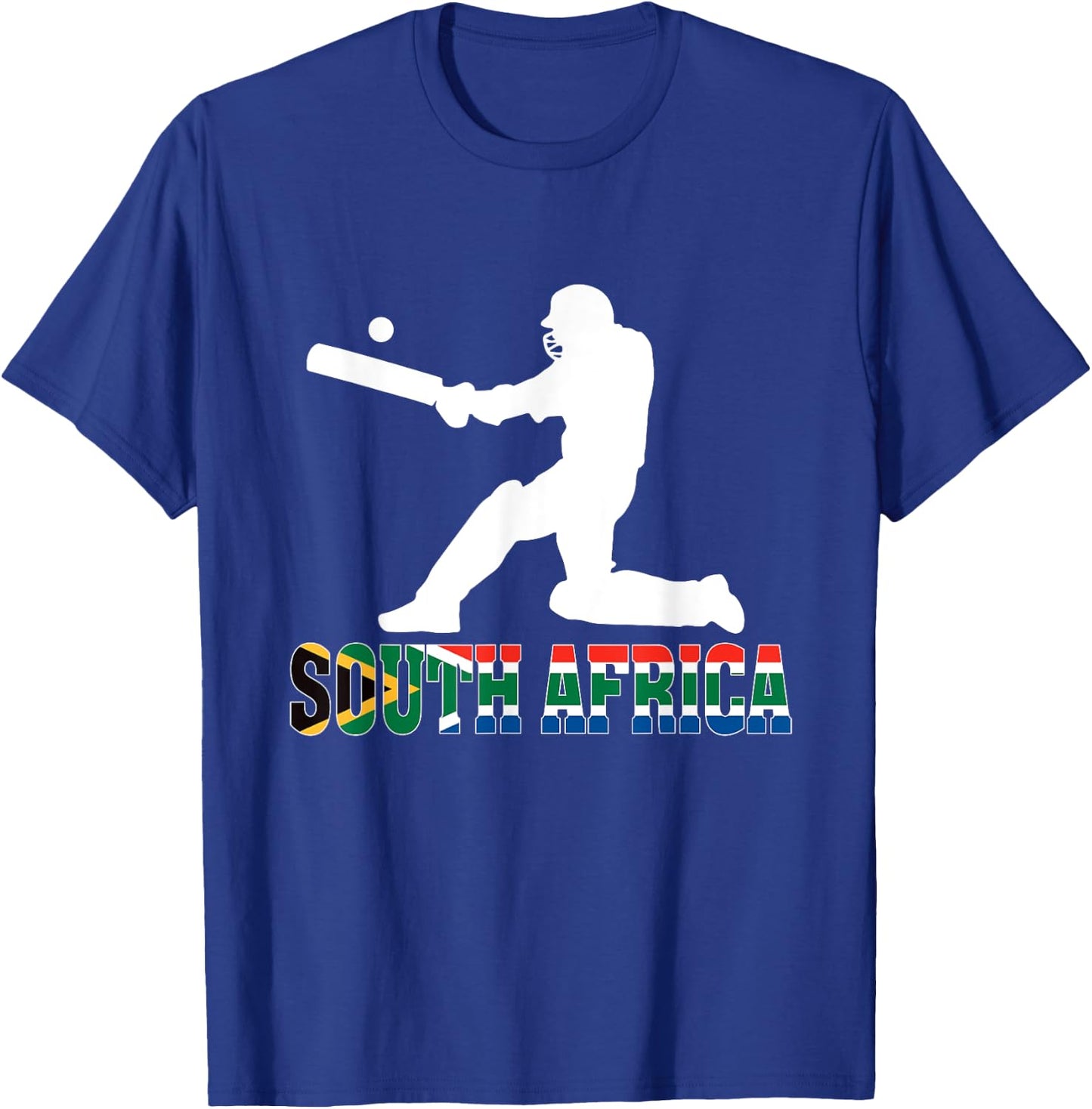 South Africa Cricket Fan Jersey 2025 Afrikaans Cricket T-Shirt - T-Shirt | Royal