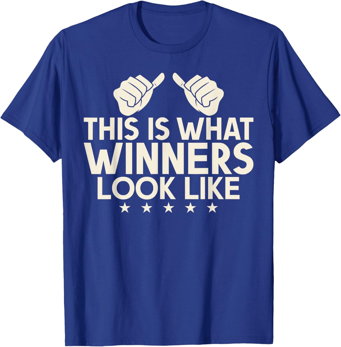 This is what winners look like winning Game Match T-Shirt - T-Shirt | Royal