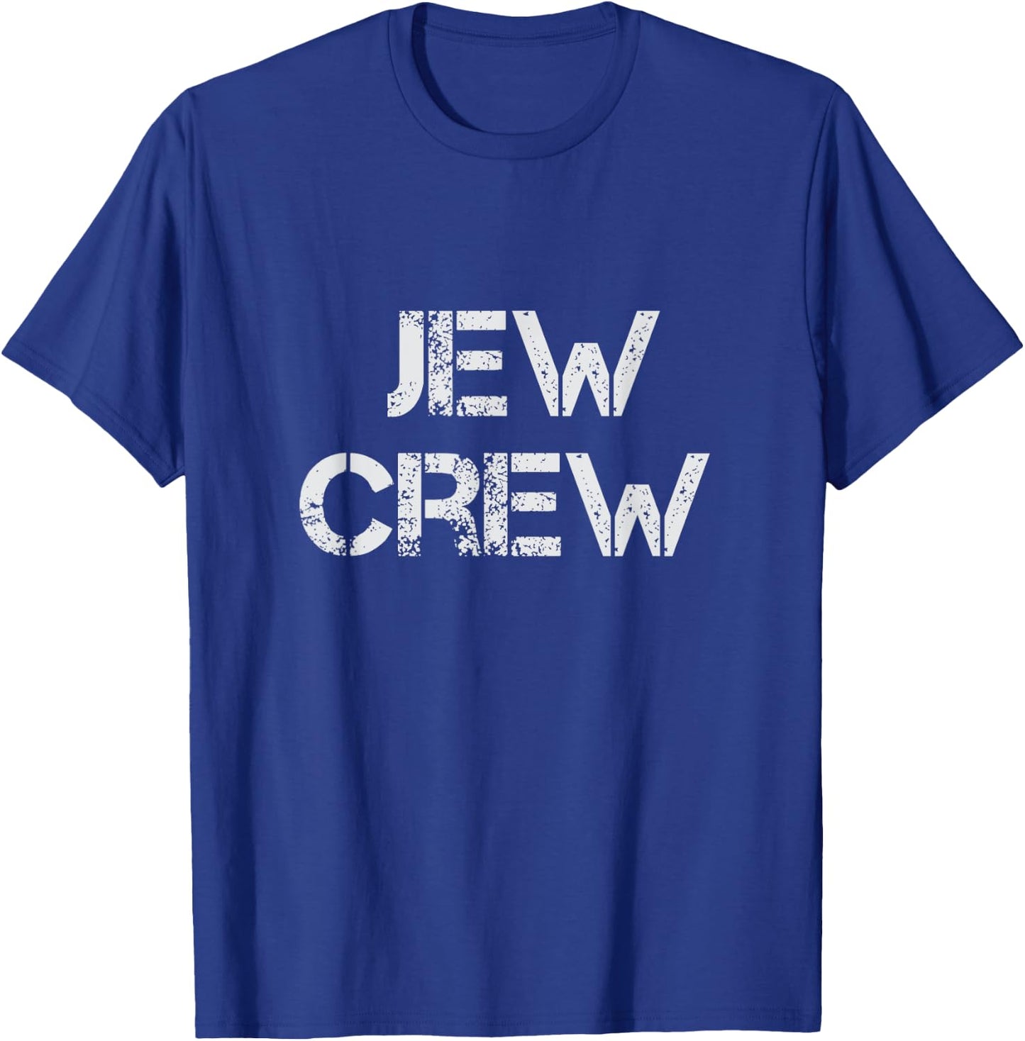 Jew Crew Funny Jewish Summer Camp Counselors Israel Trip Men Women Kids T-Shirt - T-Shirt | Royal