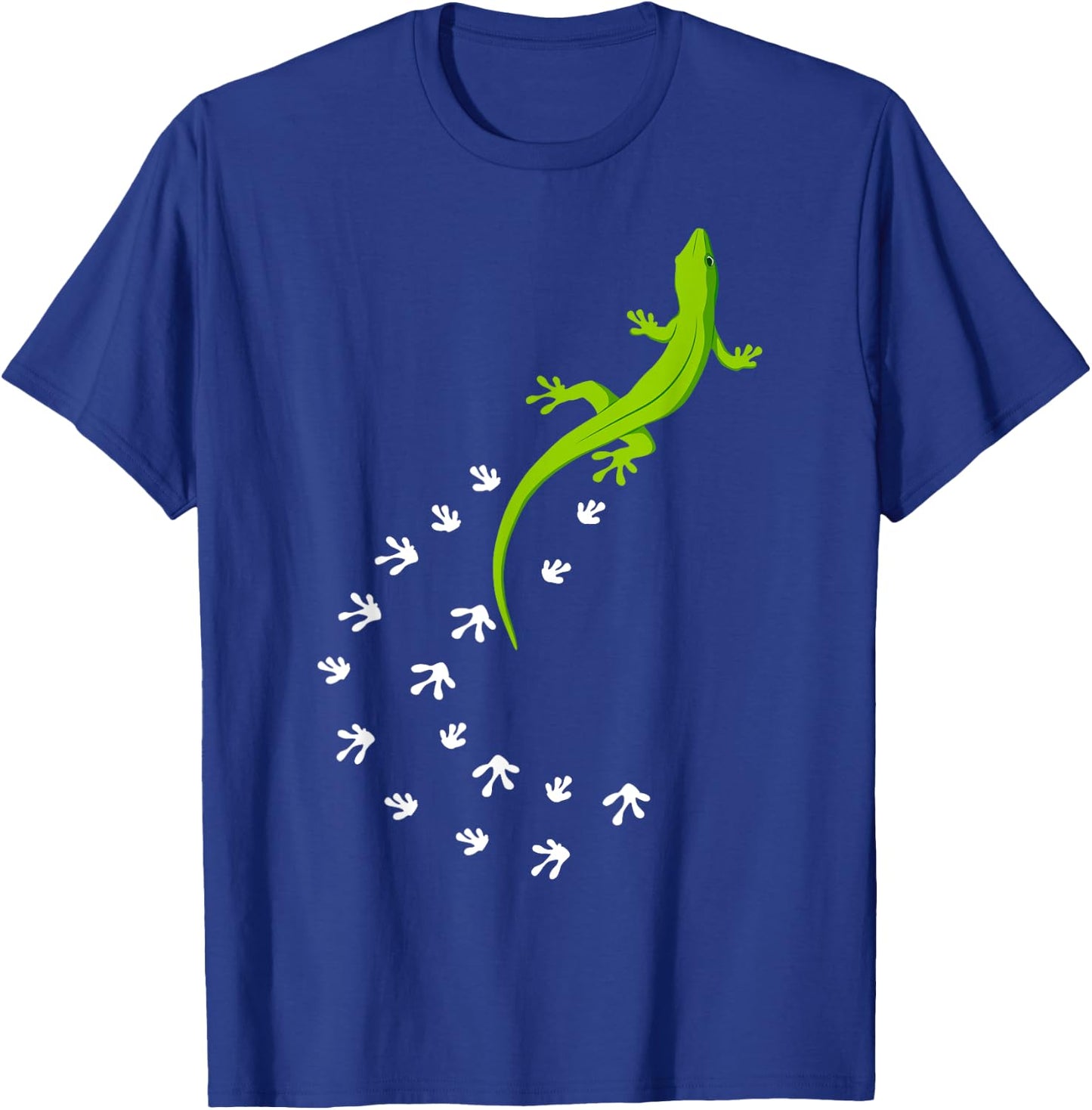 Cool Lizard Design Women Gecko Pet Animal Creature T-Shirt - T-Shirt | Royal