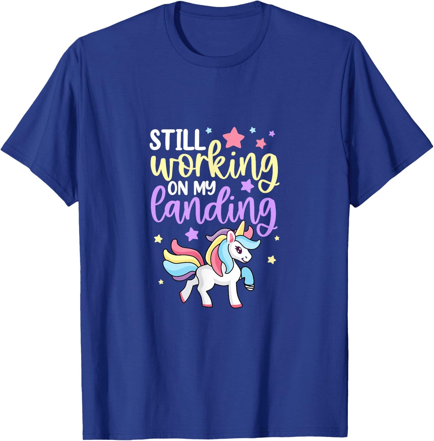 Broken Ankle Unicorn Foot Feet Bone Injury Get Well Soon T-Shirt - T-Shirt | Royal