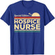 Vintage Hospice Nurse Nurses Nursing T-Shirt - T-Shirt | Royal