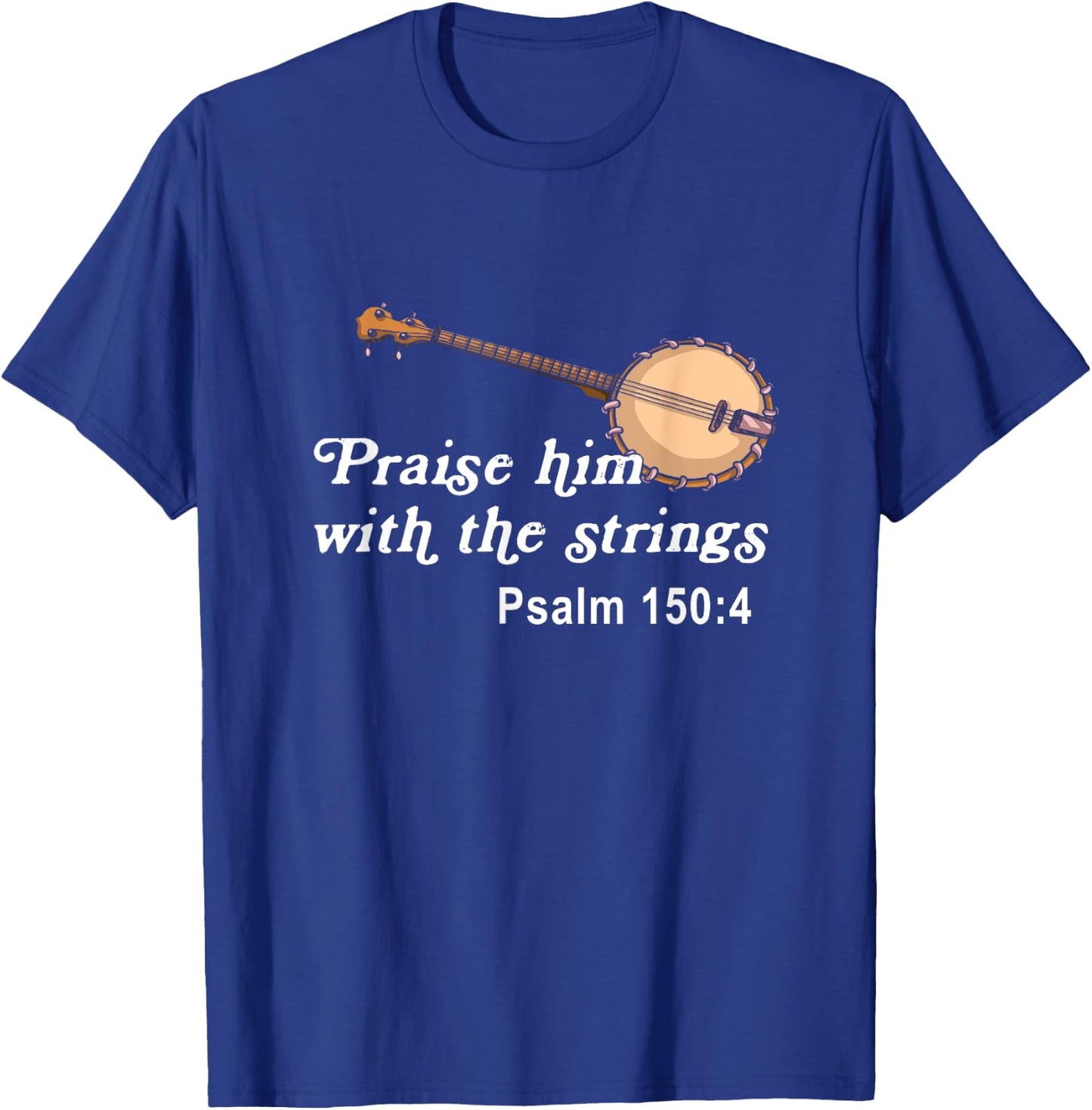 Banjo Bluebird Tennesse Mandolin Bluegrass T-Shirt - T-Shirt | Royal