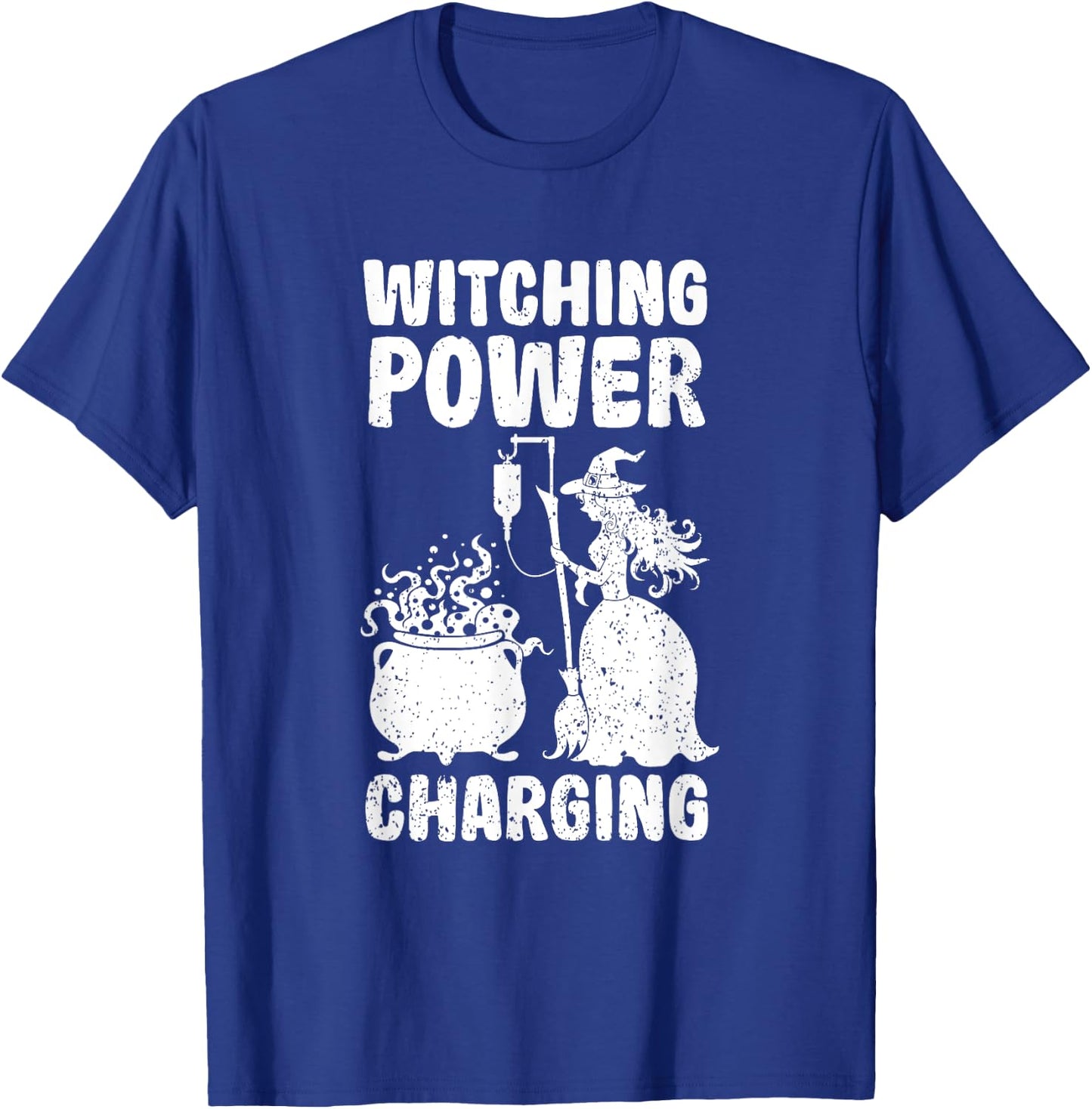 Funny Infusion Therapy Witch Power Halloween Doctor Meme T-Shirt - T-Shirt | Royal