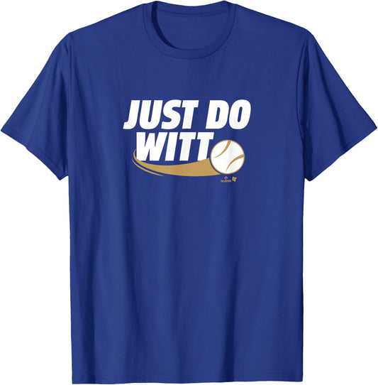 Bobby Witt Jr: Just Do Witt - Kansas City Baseball T-Shirt - T-Shirt | Royal