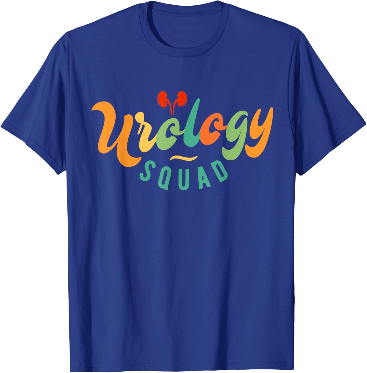 Urology Nurse Apparel - Urology Squad T-Shirt - T-Shirt | Royal