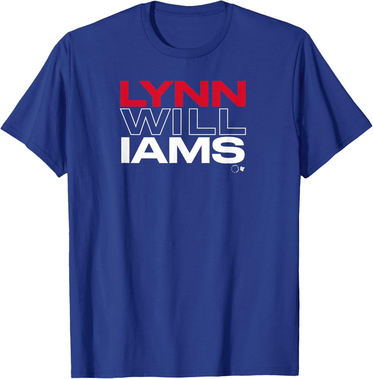 Lynn Williams Text: USWNTPA - USA Soccer T-Shirt - T-Shirt | Royal