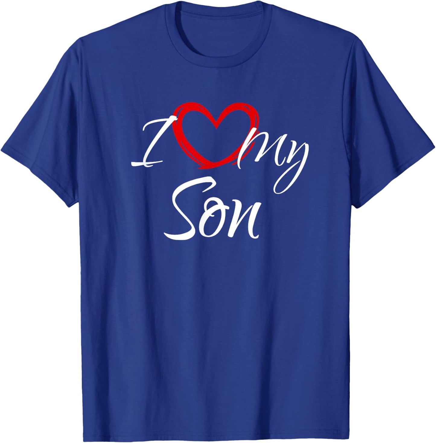 I Love My Son, I Heart My Son T-Shirt - T-Shirt | Royal