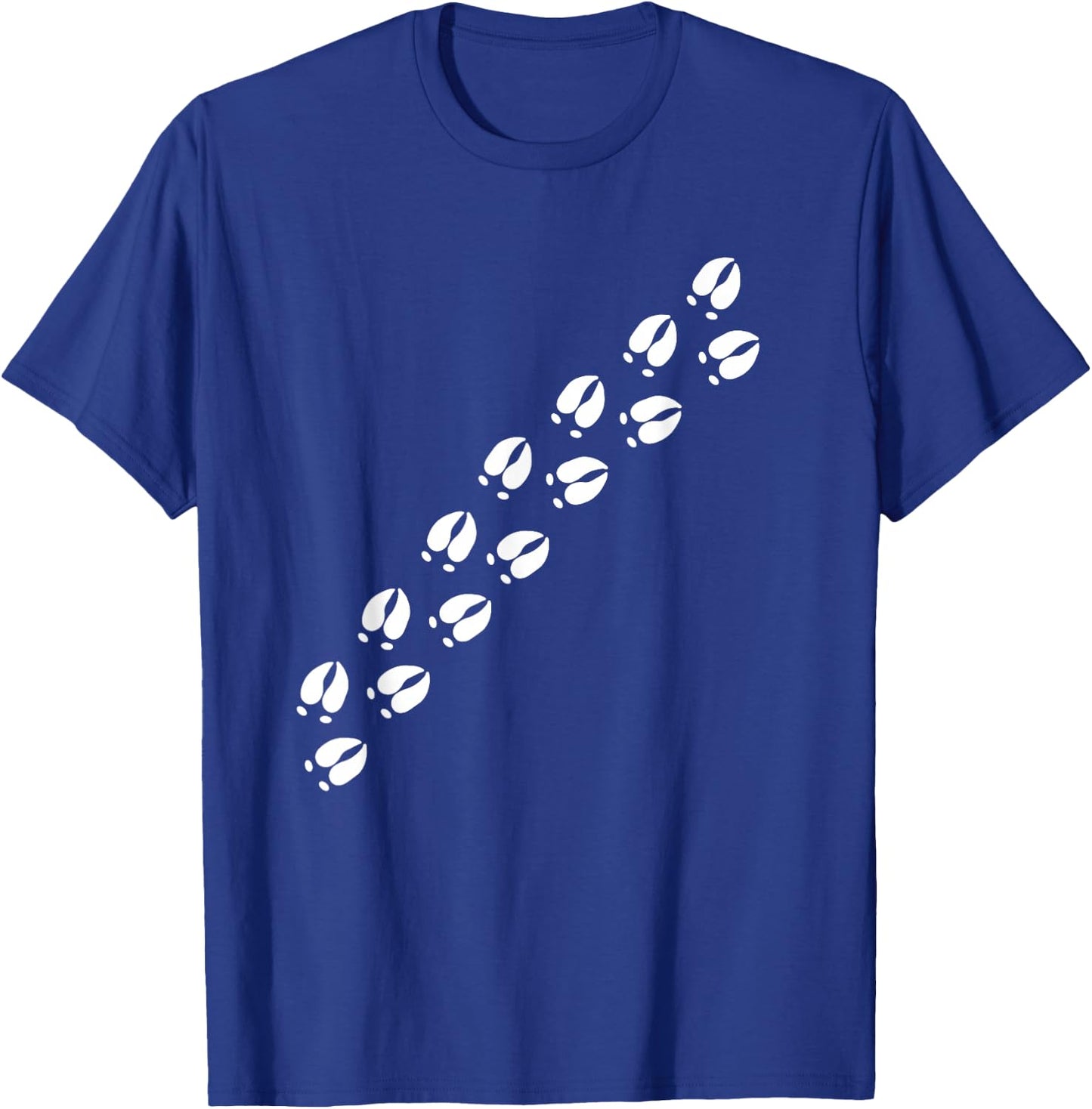Tracks of Moose T-Shirt - T-Shirt | Royal