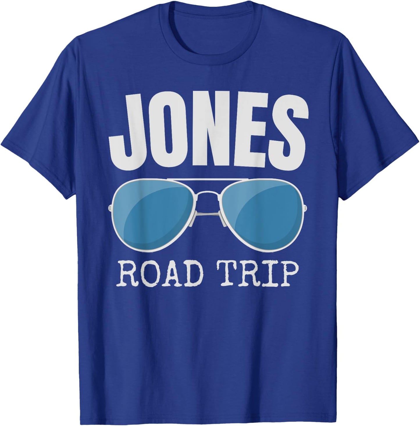 Jones Family Road Trip Aviator Retro Sunglasses T-Shirt - T-Shirt | Royal
