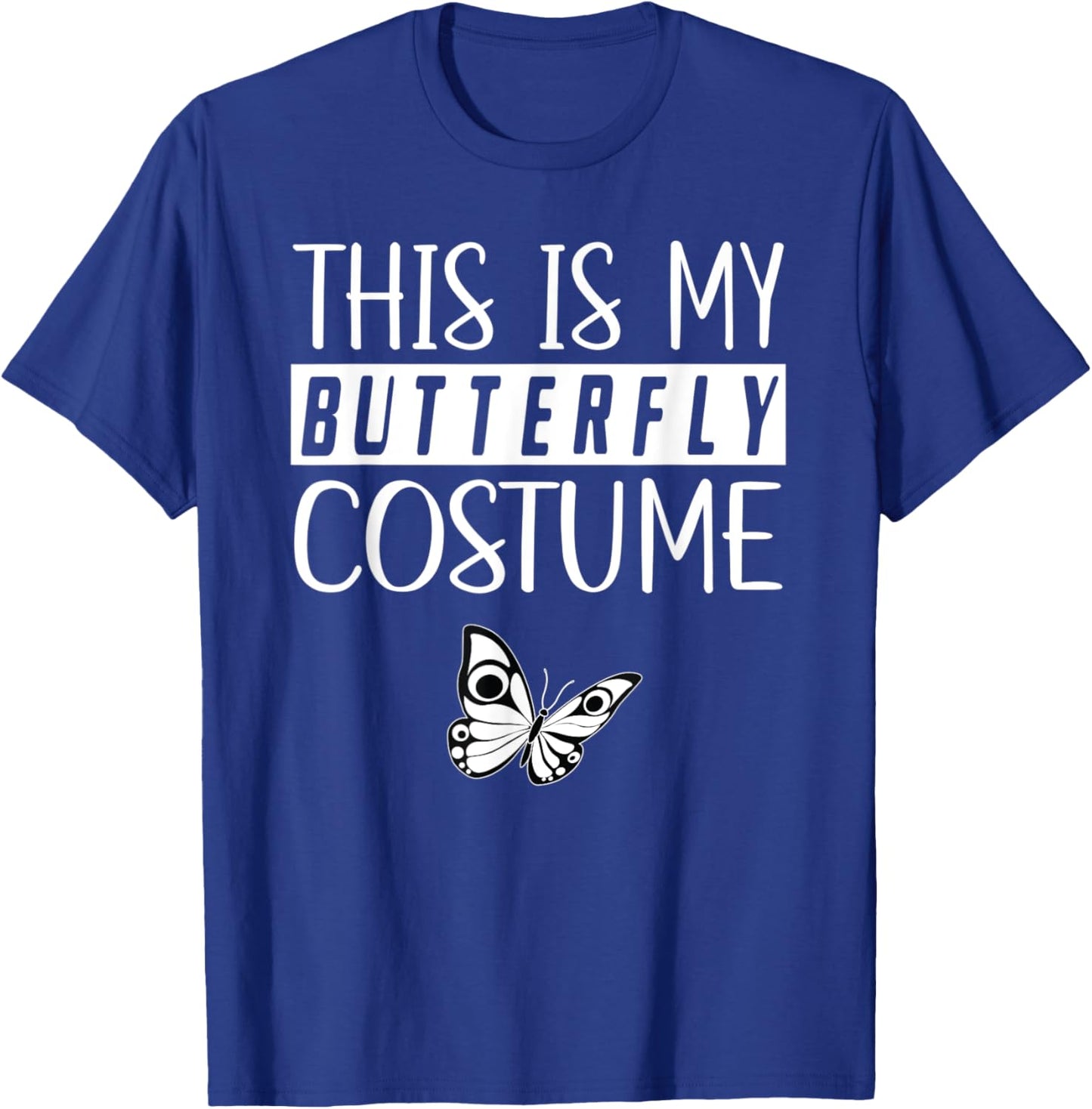 This Is My Butterfly Costume Party Matching Couple T-Shirt - T-Shirt | Royal