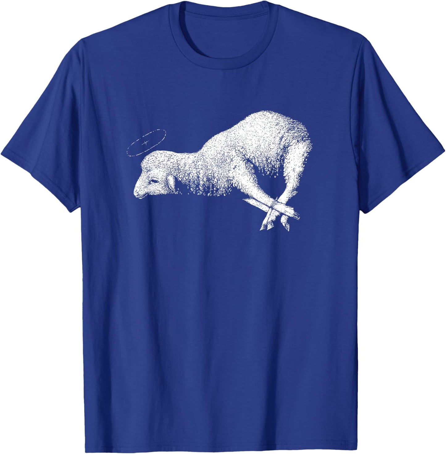 Agnus Dei, Lamb of God, Agnus Dei, Lamb of God, Jesus Christ, Christian T-Shirt - T-Shirt | Royal