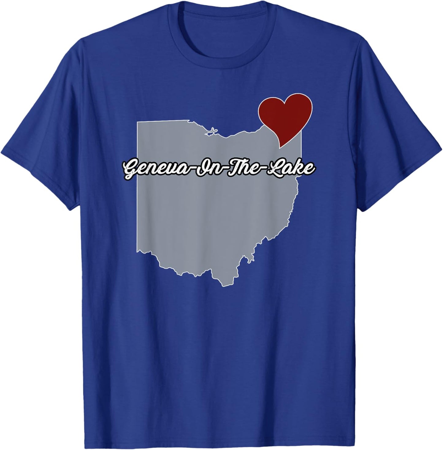 Geneva-On-The-Lake - Ohio | OH USA City Souvenir City State T-Shirt - T-Shirt | Royal