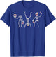 Sugar Skull Dia De Los Muertos Dancing Skeleton Costume T-Shirt - T-Shirt | Royal