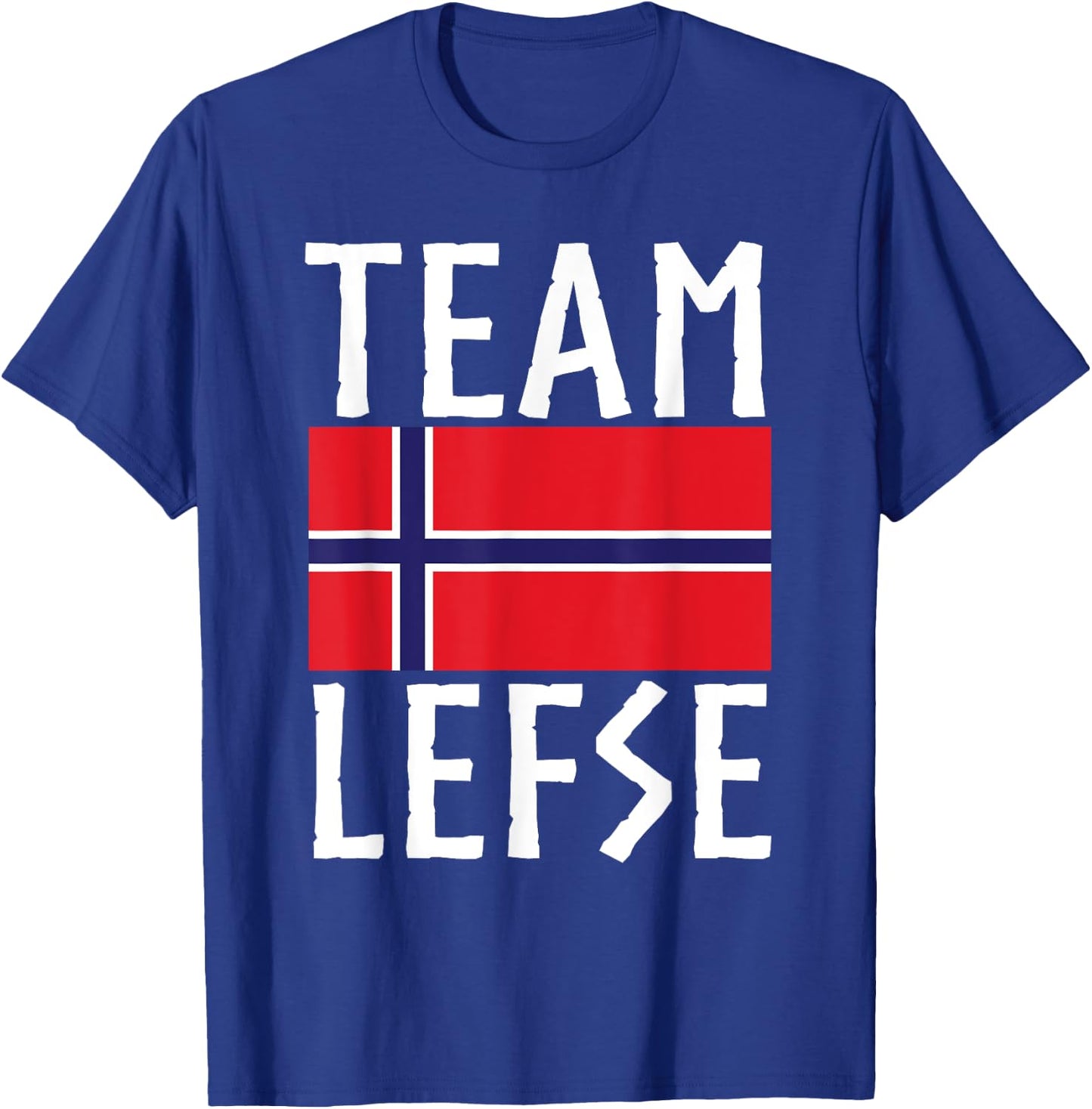 Team Lefse Norwegian Christmas Lefse Making T-Shirt - T-Shirt | Royal
