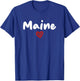 Maine - I Love Maine - Classic T-Shirt - T-Shirt | Royal