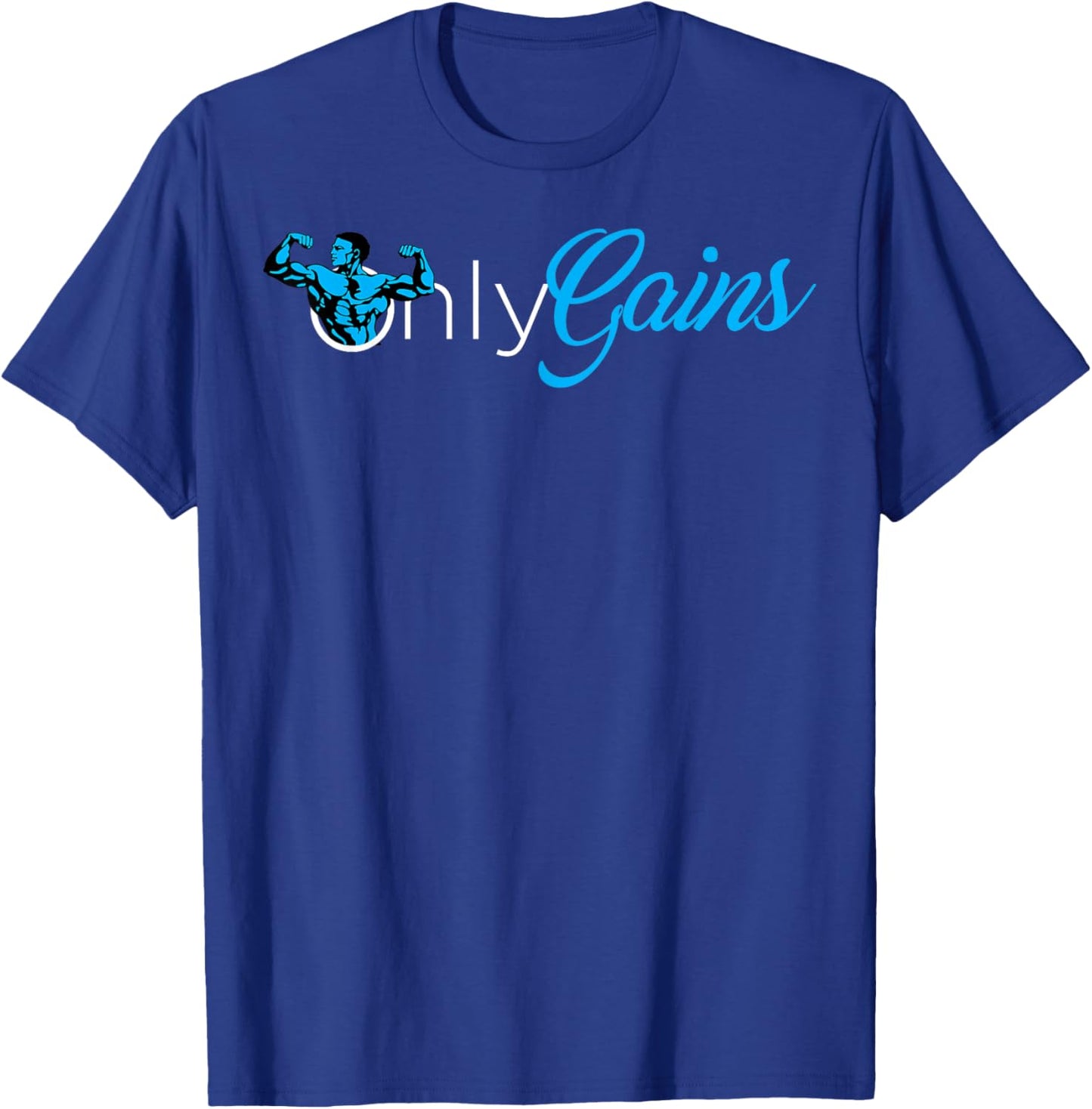 Only Gains T-Shirt - T-Shirt | Royal