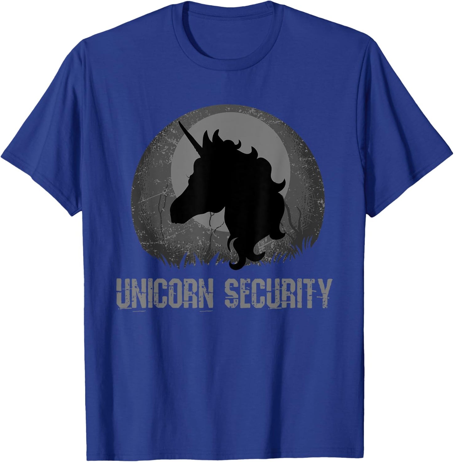 Unicorn Security Shirt Youth Boys T-Shirt - T-Shirt | Royal