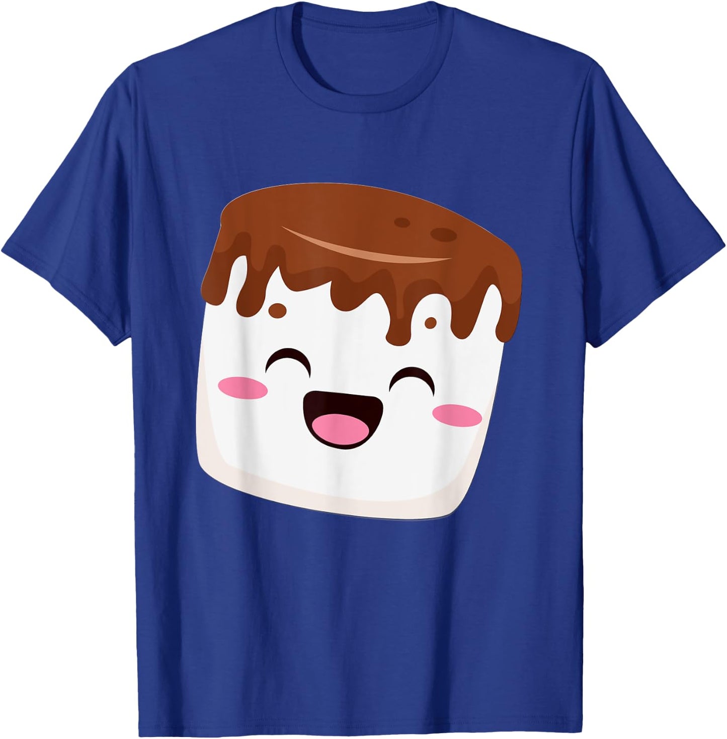 Kawaii Halloween Group Costume S'mores Chocolate Marshmallow T-Shirt - T-Shirt | Royal