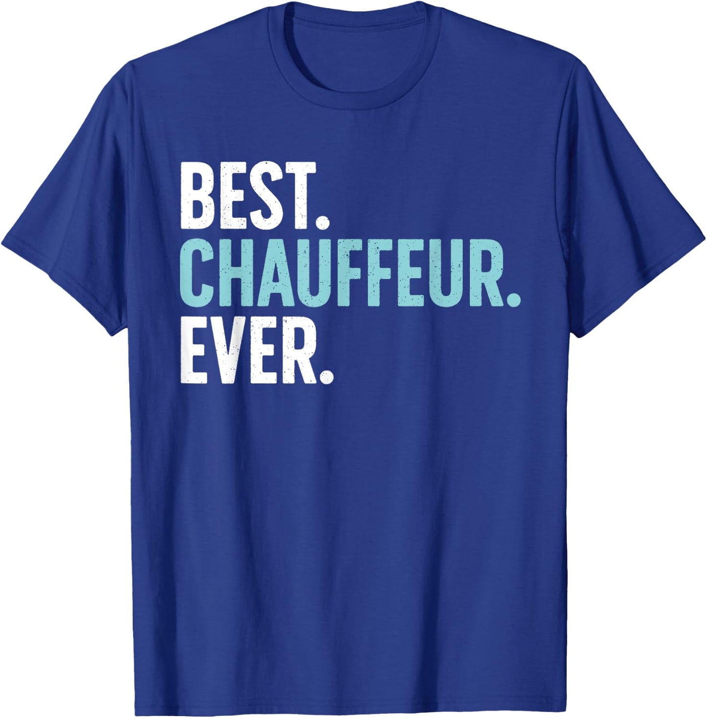Best Chauffeur Art Women Dad Job Taxi Limo Driver T-Shirt - T-Shirt | Royal