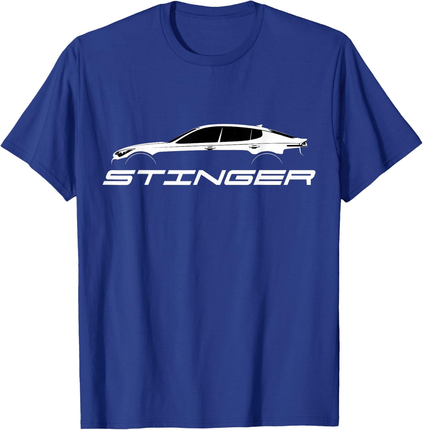 Stinger GT silhouette new font T-Shirt - T-Shirt | Royal