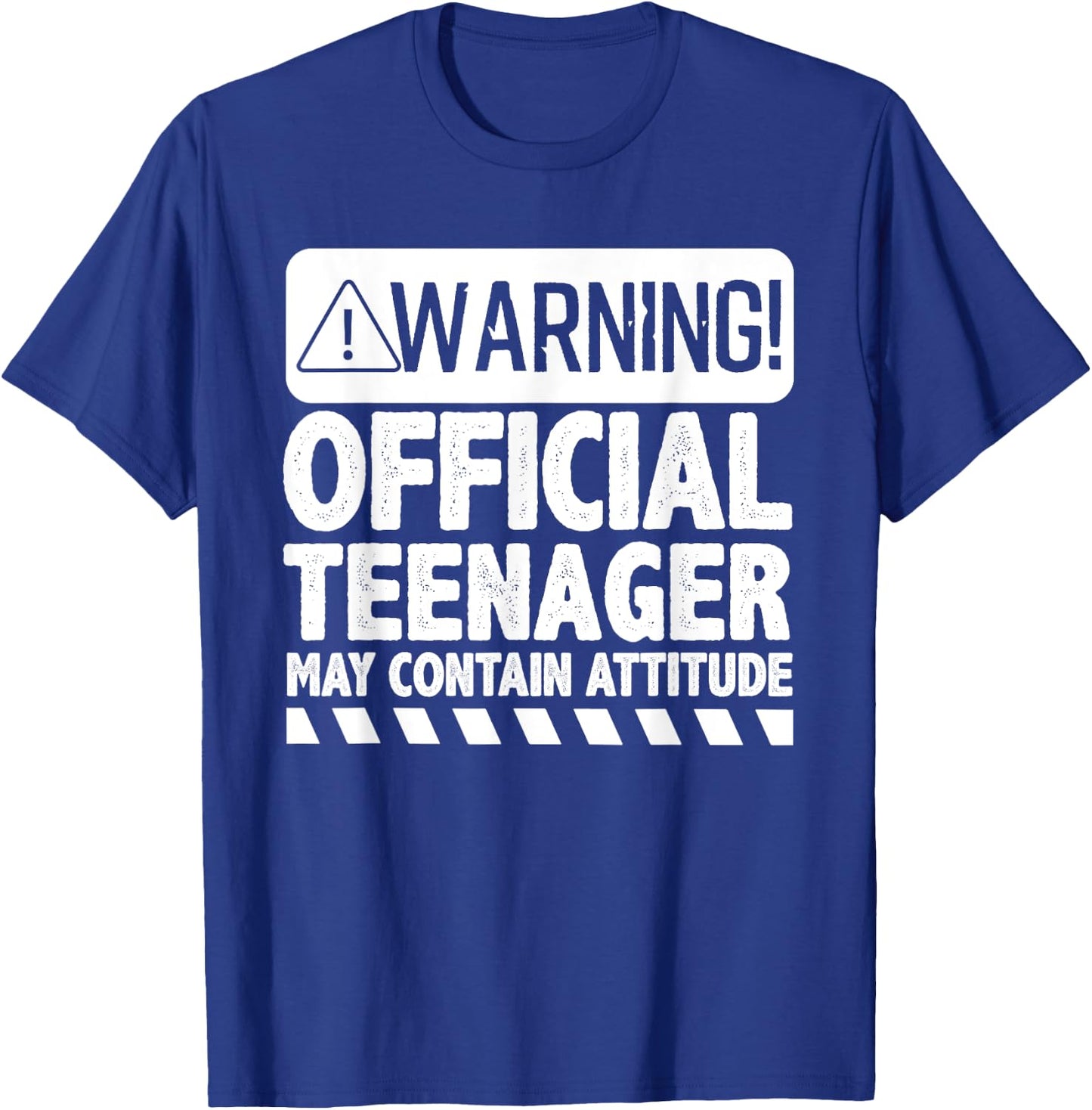 Cool Official Teenager For Boys Girls Teen 13 Year Old B-Day T-Shirt - T-Shirt | Royal