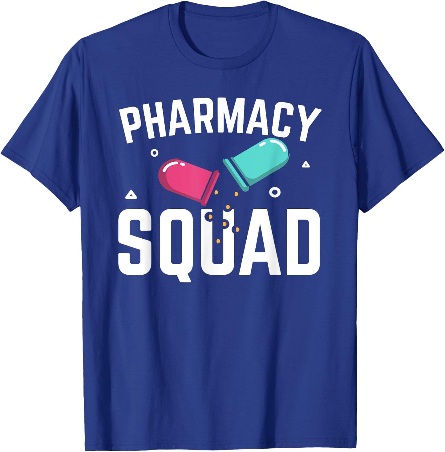 Pharmacy Squad Pharmacist Pharm Technician T-Shirt - T-Shirt | Royal