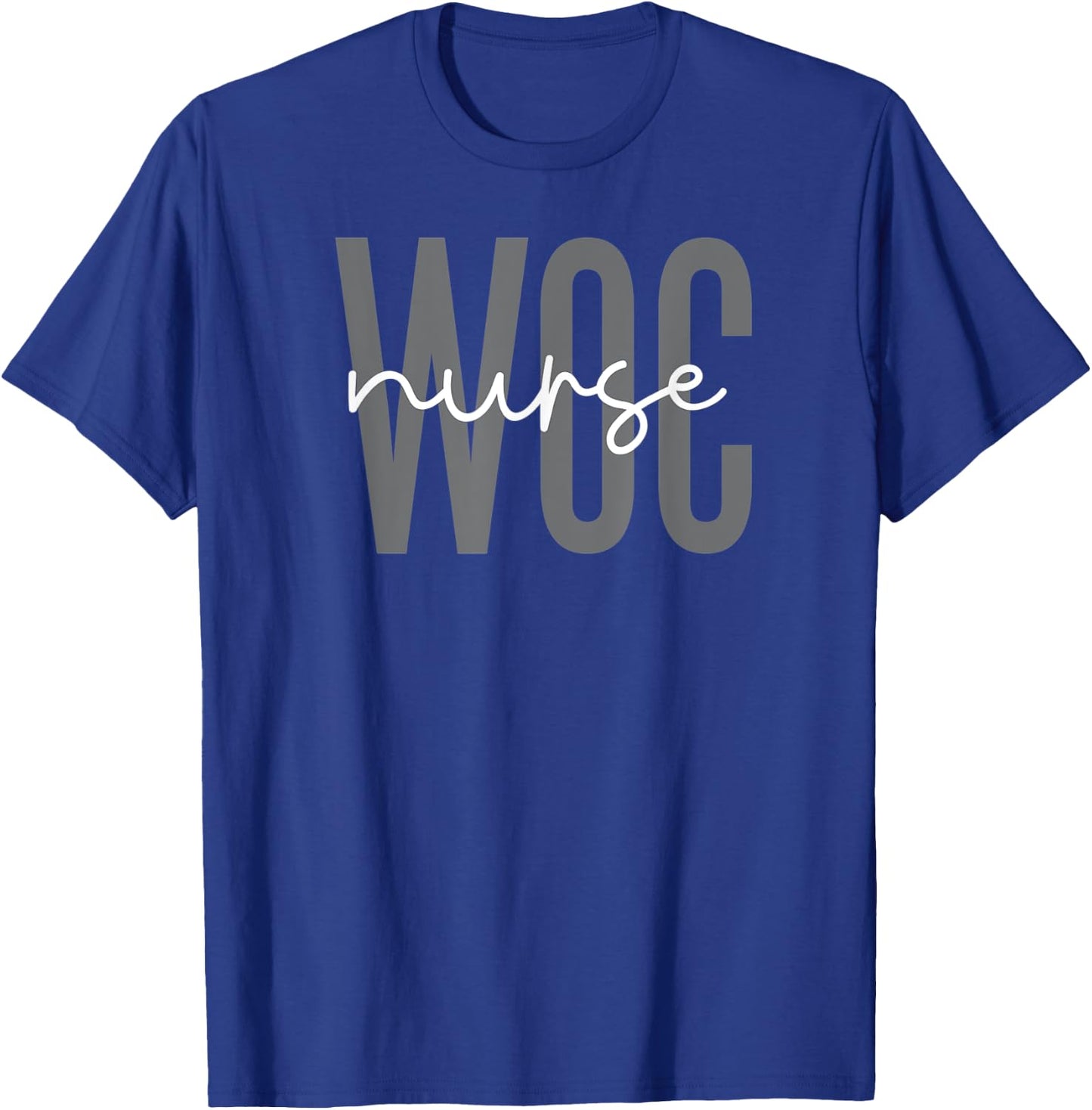 WOC Nurse T-Shirt - T-Shirt | Royal