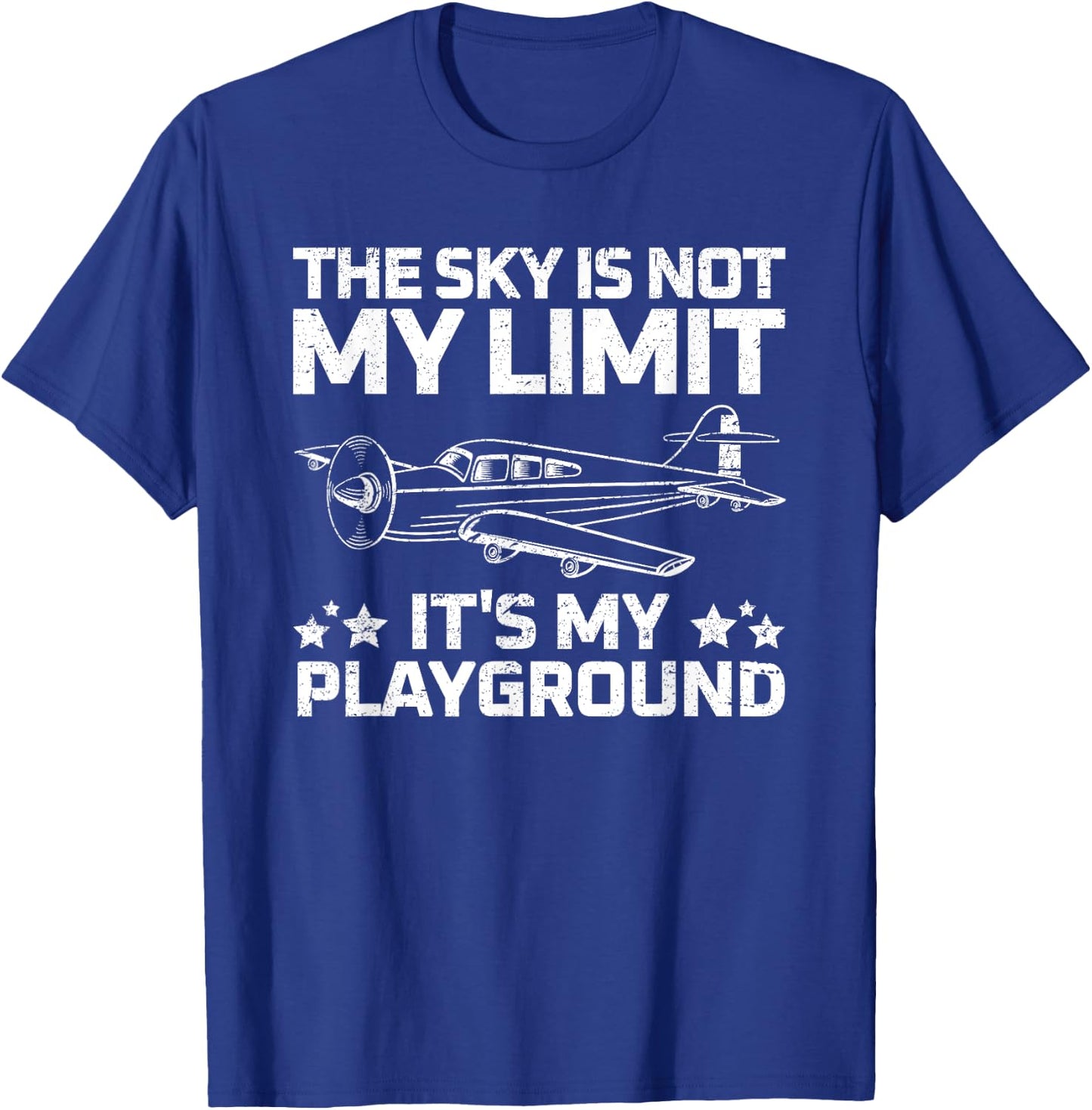Best Airplane Women Aviation Airplanes Plane Pilot T-Shirt - T-Shirt | Royal