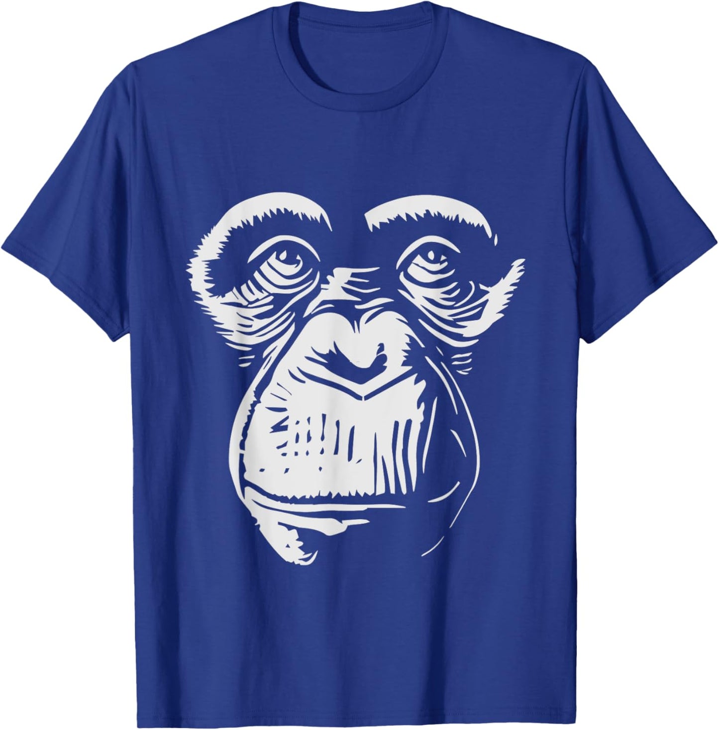 Monkey Face - Primates Wildlife Zoo Animal Lover Zookeeper T-Shirt - T-Shirt | Royal