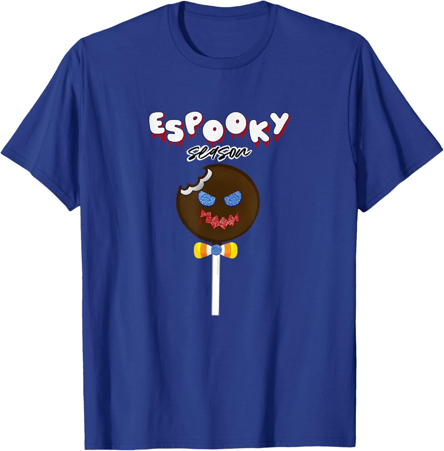 Funny Latino Espooky Season Halloween Candy Payaso Chocolate T-Shirt - T-Shirt | Royal